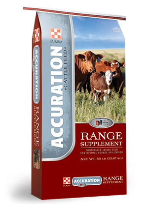 Purina® Accuration® Natural Beef (NB) Cattle Limiter 2 R50 Range Supplements