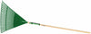 RAKE LEAF 22 HEAD WOOD HANDLE