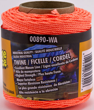 TWINE #18X250 TWIST ORANGE NYLON SEINE