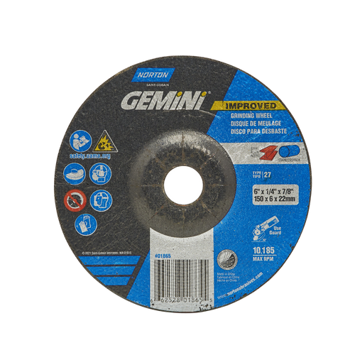 Norton Gemini A AO Type 27 Grinding Wheel