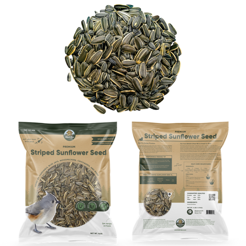 BIRD PRO UNBLENDED LINE Premium Striped Sunflower Seeds